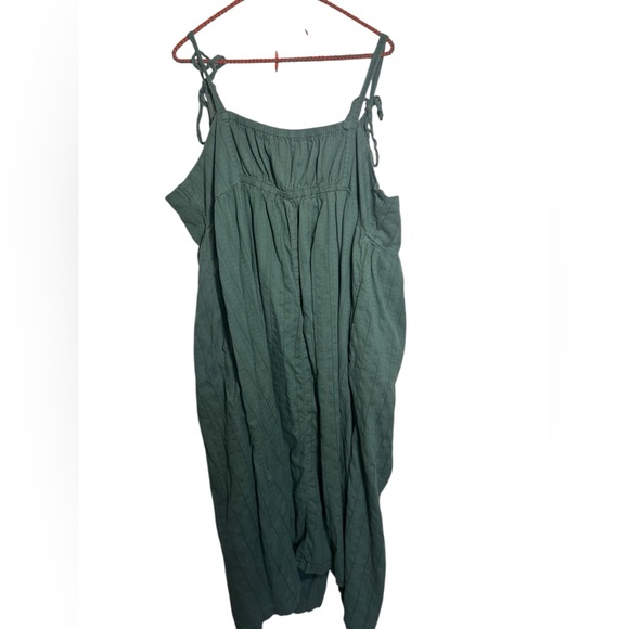 Old Navy Sage Green Tie Shoulder Maxi Dress – Size 3X - Picture 7 of 11